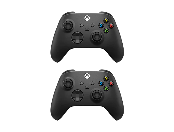 Zestaw 2 Padów Microsoft Xbox Series X + Adapter PC