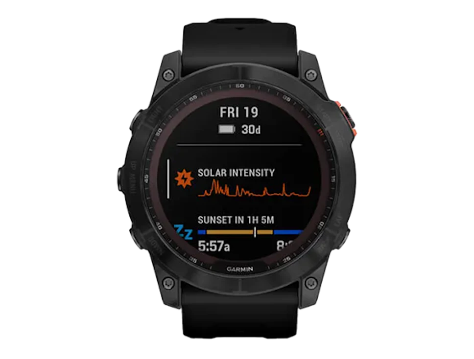 Zegarek Garmin Fenix 7X Solar Czarny