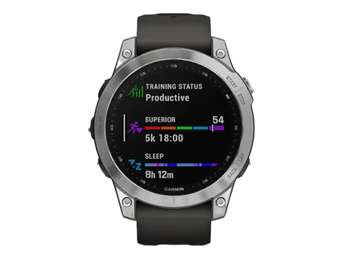Zegarek Garmin Fenix 7 Srebrno-szary