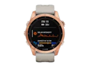 Zegarek Garmin Fenix 7S Solar Różowo-Złoty