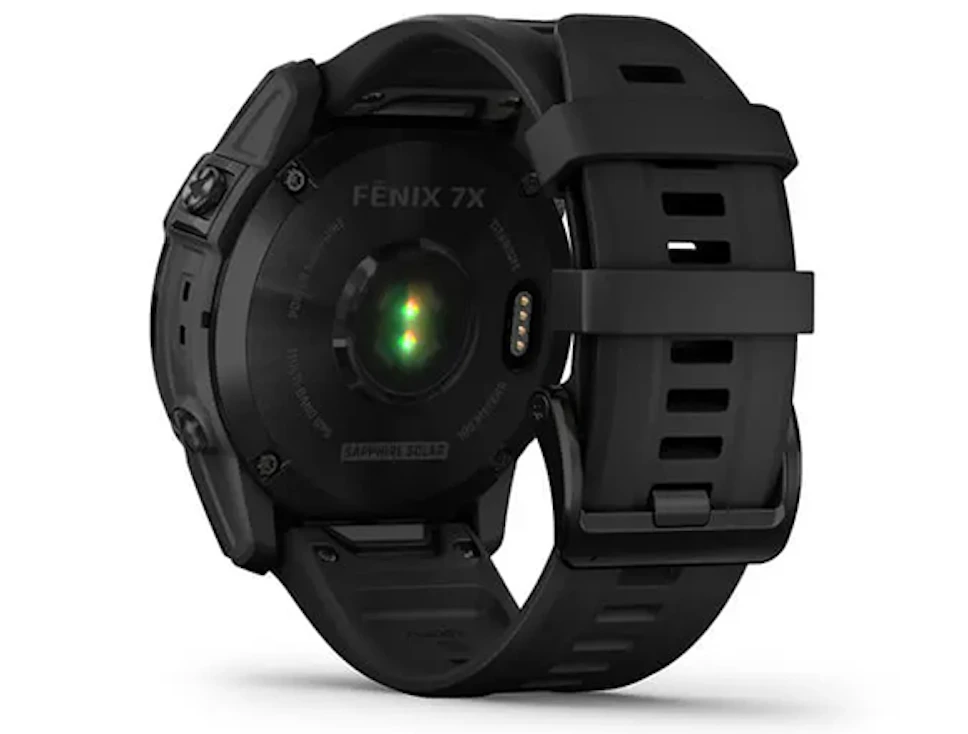 Zegarek Garmin fenix 7X – Sapphire Solar Edition Czarny Tytan