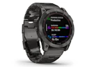 Zegarek Garmin Fenix 7X Sapphire Solar Tytanowy-Szary