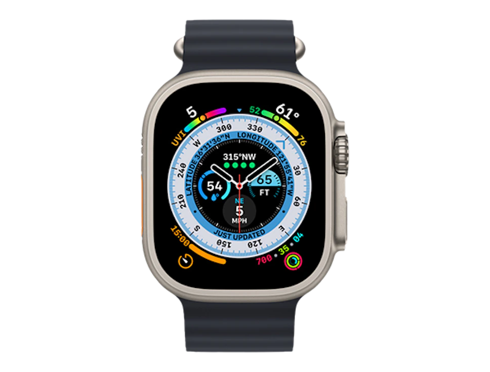 Smartwatch Apple Watch Ultra Pasek Ocean Band Midnight