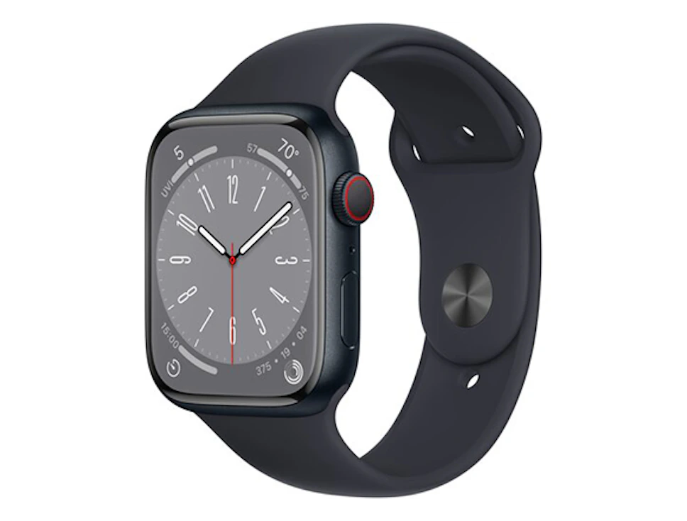 Smartwatch Apple Watch 8 45mm GPS + Cellular Midnight
