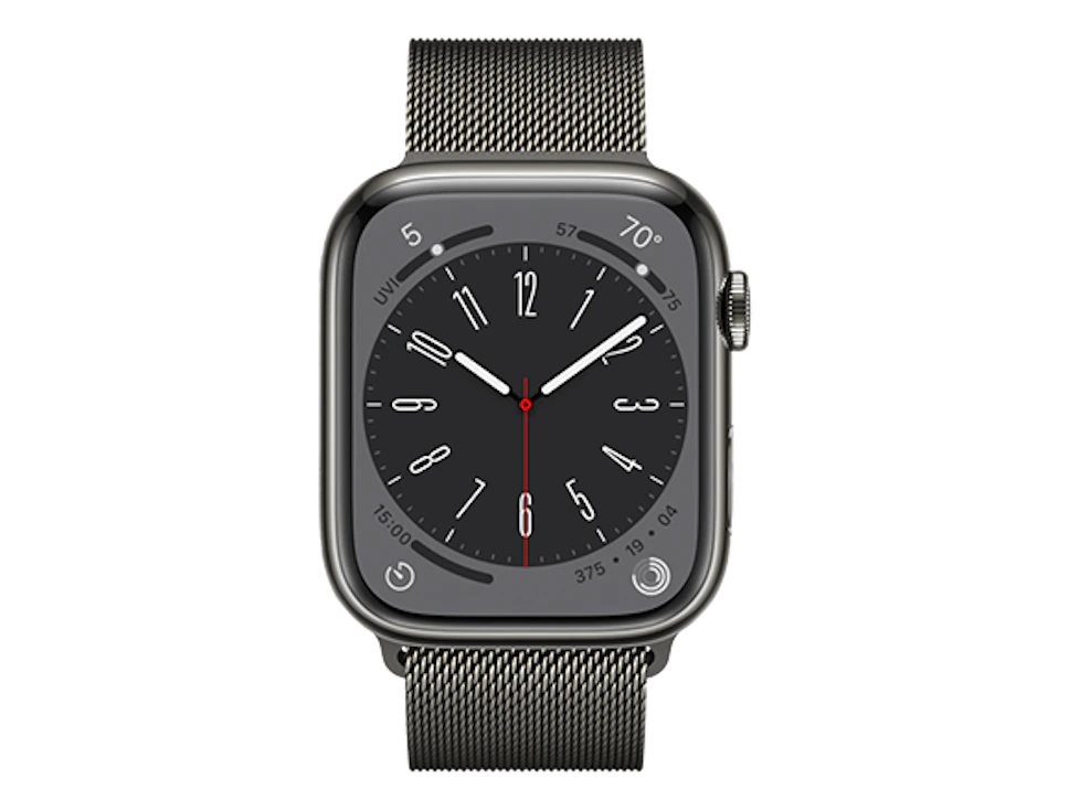Smartwatch Apple Watch 8 45mm Graphite Stalowy Cellular