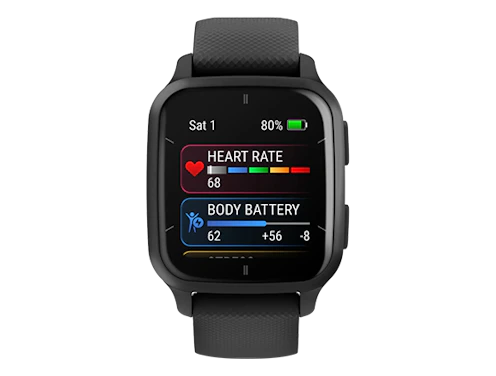 Zegarek Garmin Venu Sq 2 Music Niebieskoszary