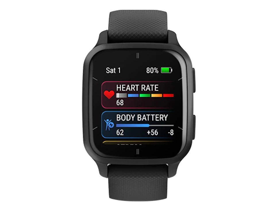 Zegarek Garmin Venu Sq 2 Music Niebieskoszary