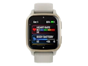 Zegarek Garmin Venu Sq 2 Music kremowo-złoty