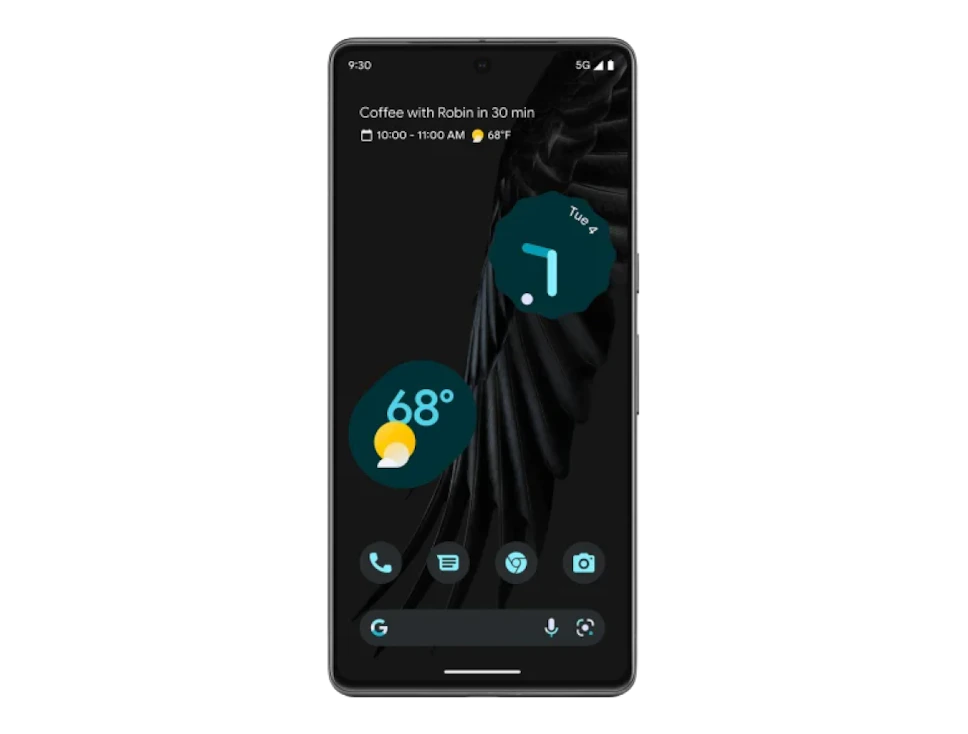 Smartfon Google Pixel 7 Obsidian Black