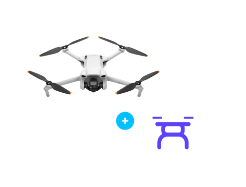 Dron Dji Mini 3 RC + Kurs Zostań Operatorem Drona