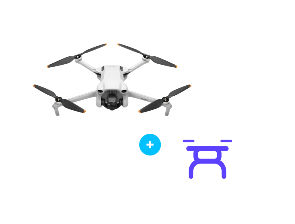 Dron Dji Mini 3 RC + Kurs Zostań Operatorem Drona