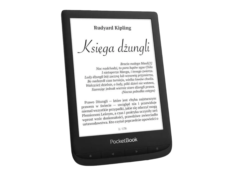 Czytnik PocketBook Touch Lux 5 (628) Czarny
