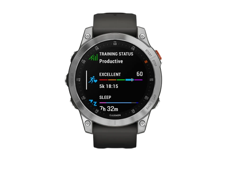 Zegarek Garmin Epix 2 Czarno-srebrny