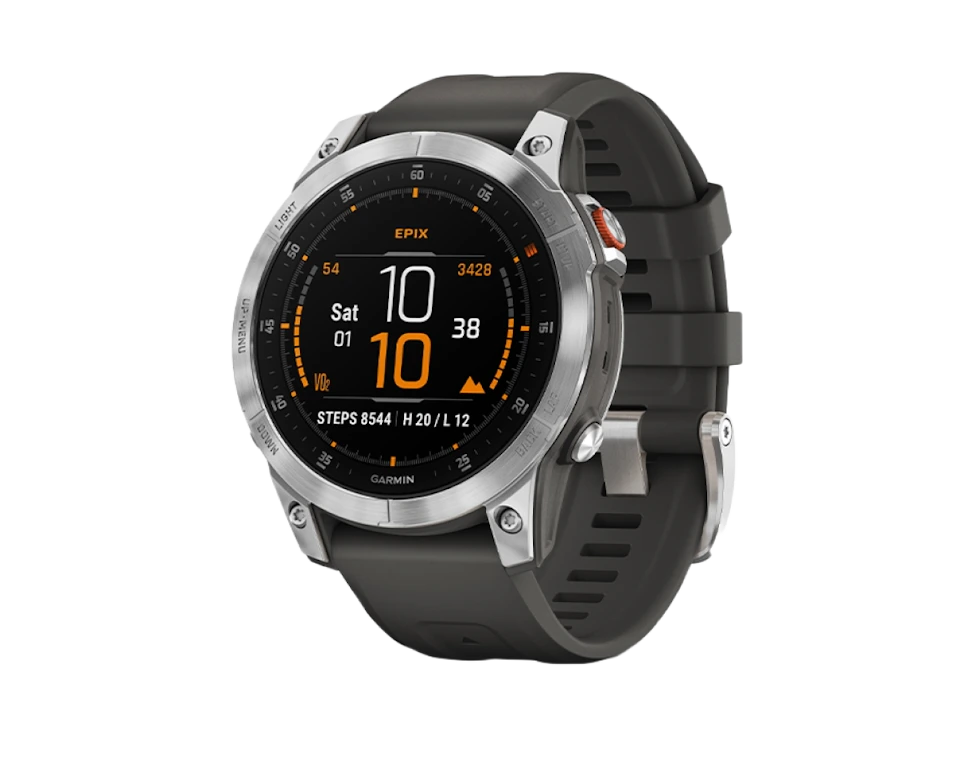 Zegarek Garmin Epix 2 Czarno-srebrny