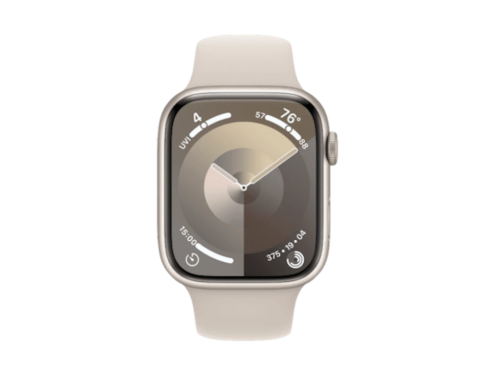 Smartwatch Apple Watch 9 45mm GPS Księżycowa poświata
