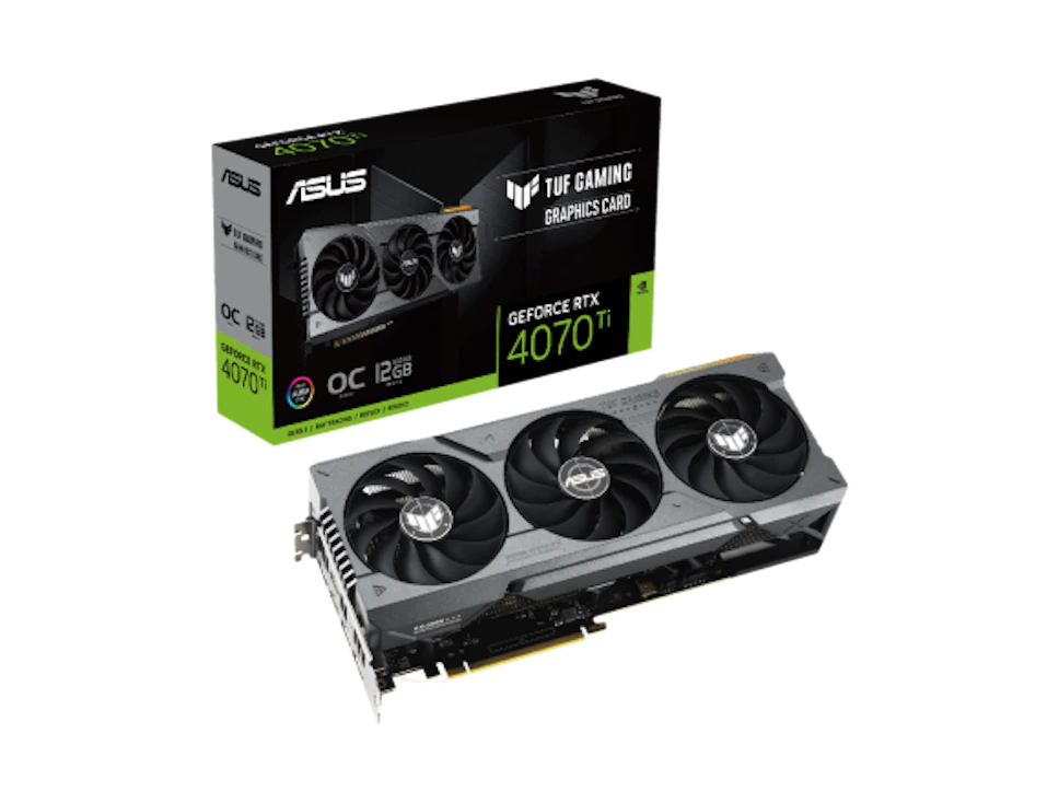 Karta graficzna Asus GeForce RTX 4070 Ti TUF OC 12GB GDDR6X