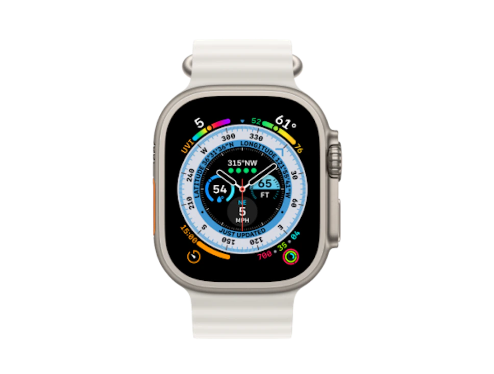 Smartwatch Apple Watch Ultra Ocean biały