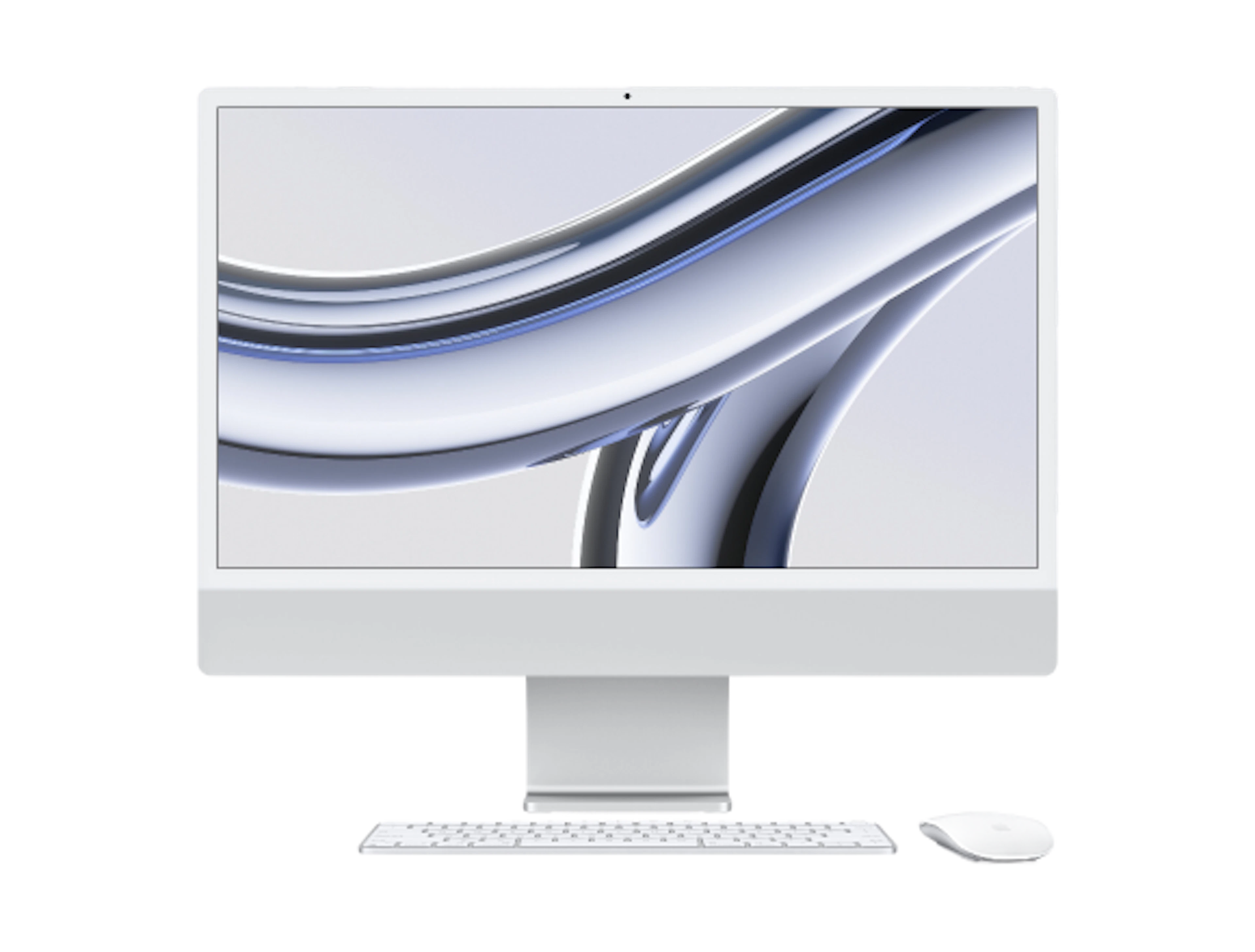 Komputer Apple iMac 24 4k 23.5" M3 8/256 Srebrny