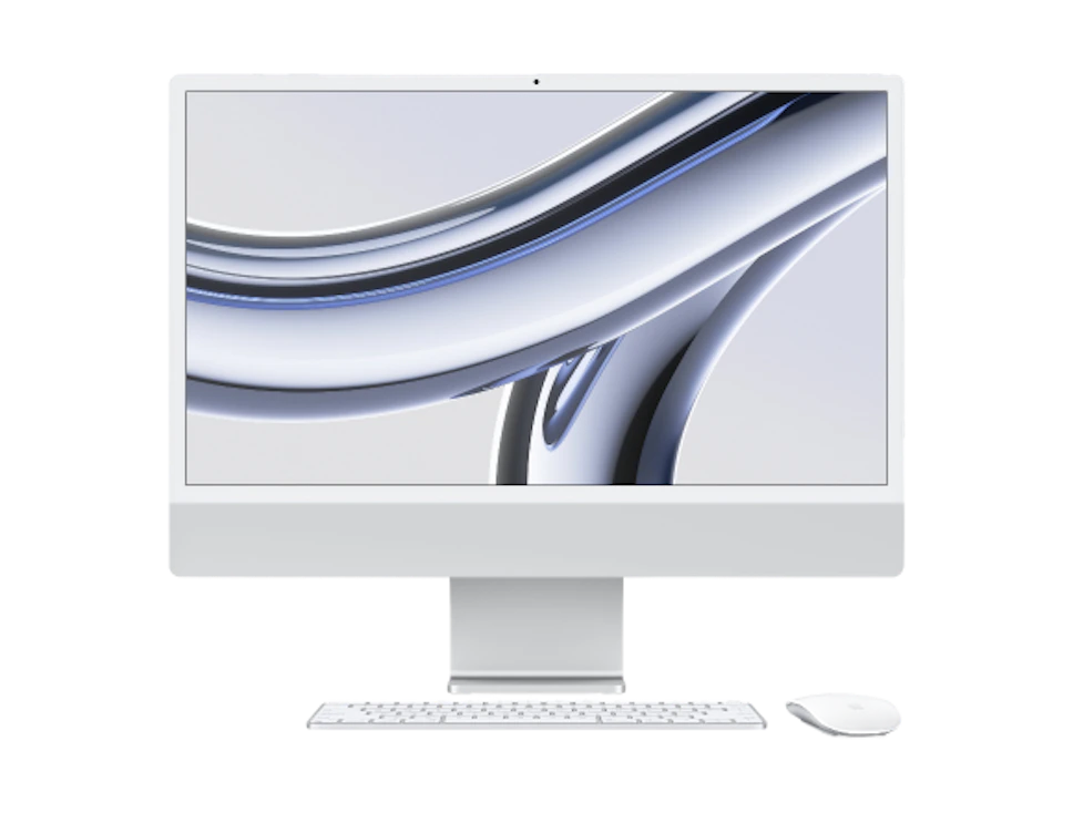 Komputer Apple iMac 24 4k 23.5" M3 8/256 Srebrny