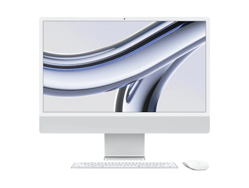 Komputer Apple iMac 24 4k 23.5" M3 8/256 Srebrny